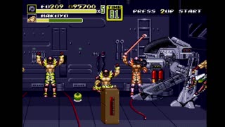 Streets of Rage 2 Except your ED 209