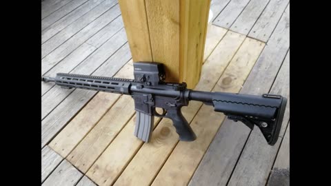 quick look Smith & Wesson mp15 competition