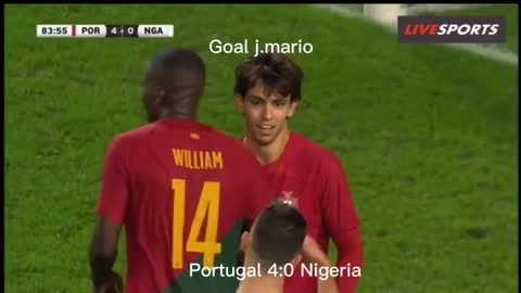 Portugal vs Nigeria goals highlight