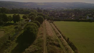 Cheddar caravan and motorhome club campsite, with the DJI Mini 3 Pro.