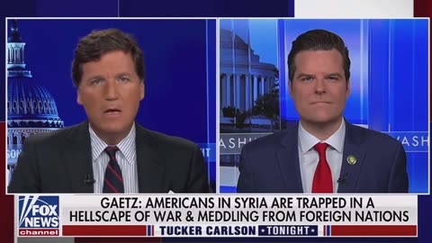 Matt Gaetz wants to bring home our troops from Syria