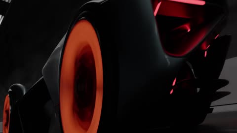 Lamborghini Terzo Millennio Supercar - Blender Car Animation (Video Game Style)