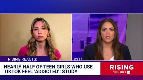 Nearly HALF Of Teen Girls Who Use TikTok Feel 'ADDICTED': Study