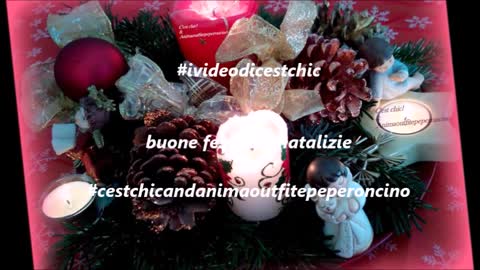 Natale é riciclo creativo-Centrotavola natalizio fatto in casa