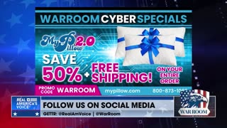 Get WarRoom Cyber Specials Up To 50% Off With Free Shipping At mypillow.com/warroom