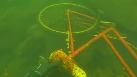 Found Handcuffs Underwater While Scuba Diving!