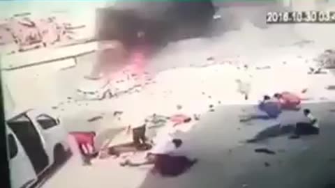 Hurriyah Car Bombing Hoax CCTV Footage