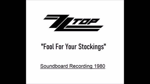 ZZ Top - Fool For Your Stockings (Live in Michigan 1980) Soundboard