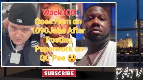 ENews ~ #Wack100 goes Ham 🤬 on #1090JAKE after Posting PaperWork 📫 on #QCPee #Migos