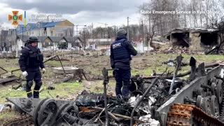 Ukraine releases video of weapons it says were left in Bucha