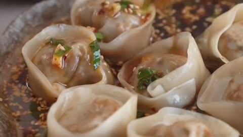 Easy Chili Oil Dumplings