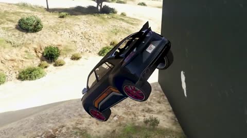 Cars vs 90 degree turns in GTA 5