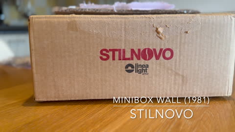 Minibox Wall Lamp (1981) by Gae Aulenti and Piero Castiglioni for Stilnovo