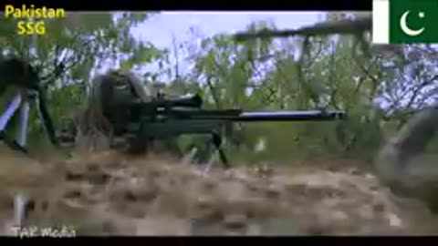 SSG commando vs Afghan Badri 313