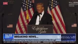 President Trump's Full Statement - 11/18/22