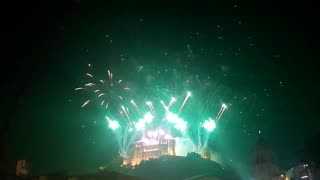 🇵🇹 - Portugal - Leiria Castle - New Year Fireworks - 2024