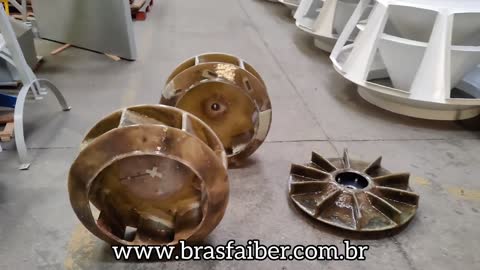 Rotor para Gases Agressivos e Tóxicos | Brasfaiber Brasil