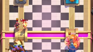 Clash Royale: 18/5 gameplay (teamwork comeback!)
