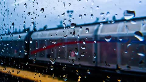 3 HOURS Best Relaxing Train and Rain Sounds