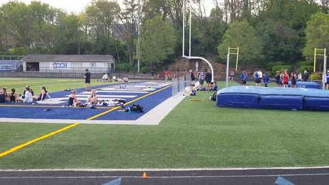 4.30.22 - Boys 300m Hurdles @ Covington Catholic Open Meet