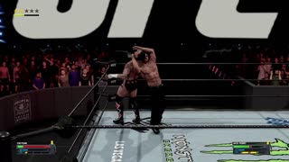 BlackMonkTheGamer - CM Punk VS Jack Perry UFC Rules Match