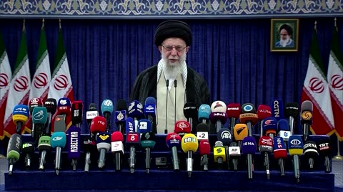 Iran's leader Khamenei votes in presidential election