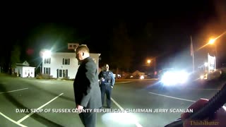 Police bodycam video sheds light on DWI arrest of Sussex GOP chairman Jerry Scanlan