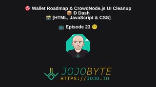 🎯 Wallet Roadmap 📦 Ð Dash 🗃️ [HTML, JavaScript & CSS] 📺 Episode 1 😵‍💫