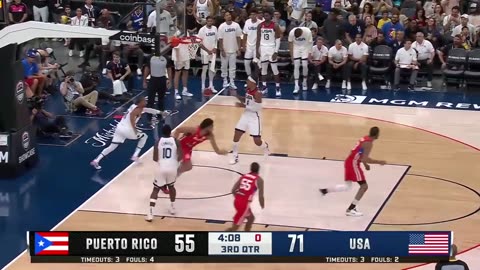 Puerto Rico VS USA showcase full game highlights August 7 2023