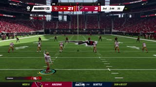 Madden 23 Franchise: 49ers V Falcons Purdy starting