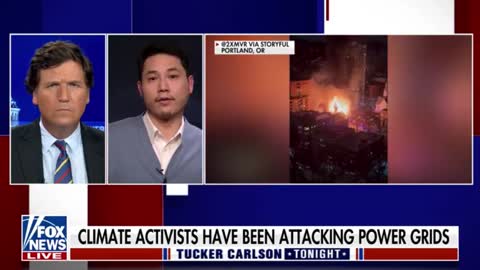 TPM's editor-at-large Andy Ngo tells Tucker Carlson that the burning down of a historic church "is really just one small part of the day-to-day human misery that is playing out on the streets of Portland."