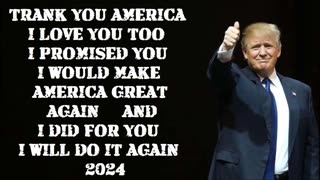 PRESIDENT TRUMP FOR YOU FROM AMERICA