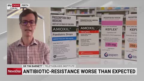 Antibiotic resistant bacteria could become 'superbugs': Dr Tim Barnett