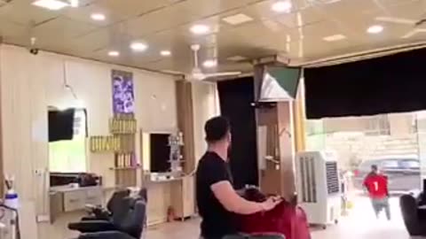 Bomb Prank In A Barber Shop