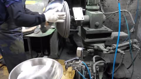Stainless Steel Wok mass production process. - 不鏽鋼炒鍋大量生產過程 - Taiwan Cookware Factory