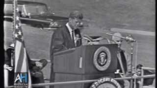 JFK's PEACE SPEECH | John F Kennedy June 10 1963 American University | Greatest Presidential Speech!
