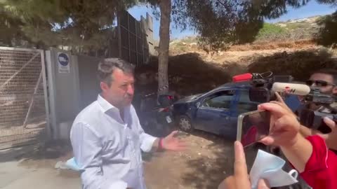 🔴 Dichiarazioni di Matteo Salvini al termine della visita nell’hotspot di Lampedusa (31/08/2022).