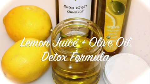 Health Tips on X: Lemon Juice and Virgin Olive Oil Formula For Liver Health