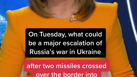 On Tuesday, what could be a major escalation of Russia's war in Ukraine