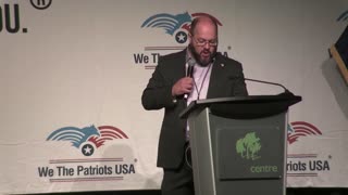 Brian Festa introduces David Oldham - We The Patriots USA: National Conference 2023