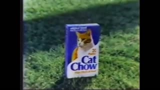 Purina Cat Chow TV Commercial - 1980's