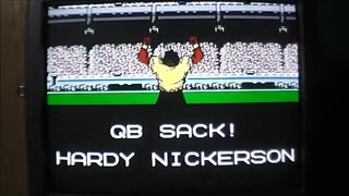 Dolphins at Steelers Tecmo nes-game night with Retro