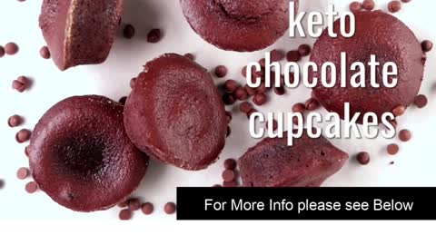 Basic Keto Dessert 😃 Keto Chocolate Cupcakes: Short 1 minute summary! 😃 #shorts