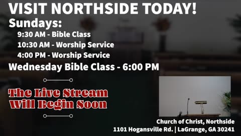 Northside LaGrange Church of Christ 3-10-24 PM