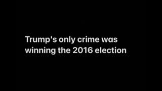 Mr T's only crime was winning the 2016 election