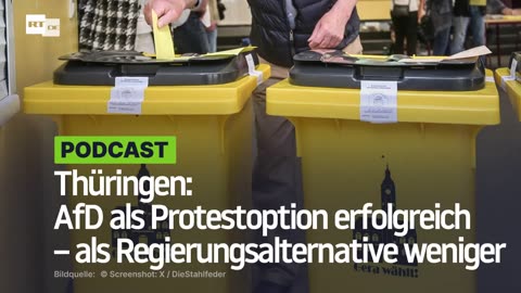 Kommunalwahl in Thüringen: AfD als Protestoption erfolgreich – als Regierungsalternative weniger