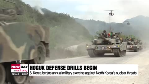 South Korean military kicks off Hoguk defense drills to counter North Korea's nuclear threats