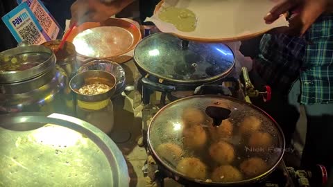 HYDERABADI APPE Street Food | Pune Street Food | Indian Street Food |Mumbai Street FoodADS