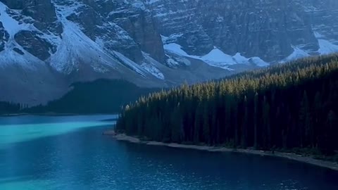 Moraine lake,Canada🇨🇦 #canada #canadalife #explor