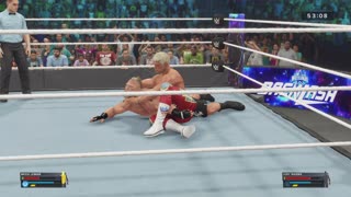 MATCH 51 CODY RHODES VS BROCK LESNAR WITH COMMENTARY